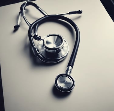 Dr. Samantha Quintal Campos consulting with a patient in a softly lit room with nude pink decor.