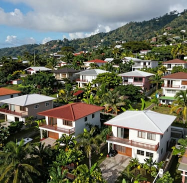 Security staff monitoring a high-tech access control system at the entrance of a condominium.