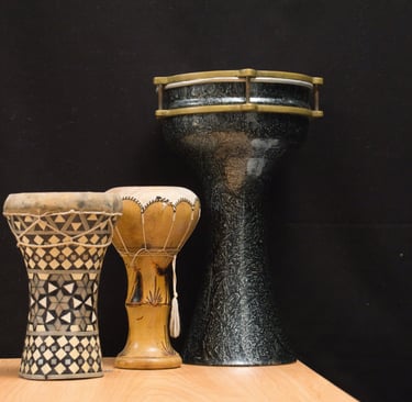 percusión para complementar sesión de grabación baterías online.