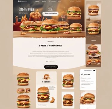 Sleek, modern website homepage with dynamic animations and a minimalist design.
