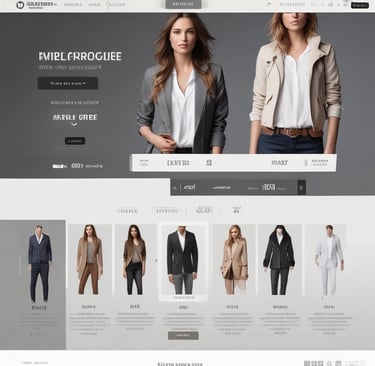 Mobile-responsive website layout with fluid animations and a premium look.