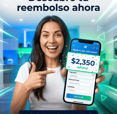 Estima tu reembolso en nuestra calculadora de Taxes de Tramite Facil USA