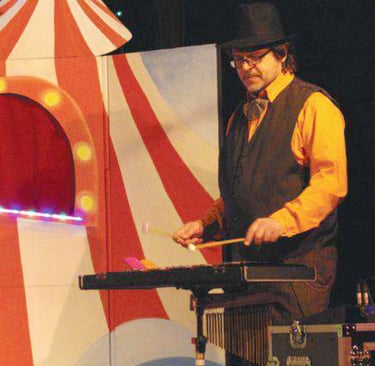 musiciens spectacle ROMÉO LA FORET DES JOUETS OUBLIÉS
