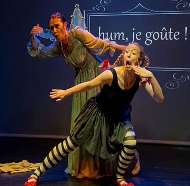 le goût spectacle sur les cinq sens pour enfants.