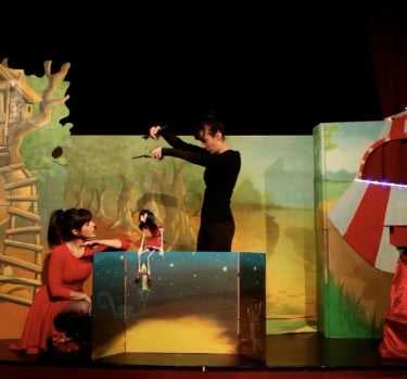 conte musical marionnettes à fil Roméo