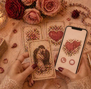 Realize sua consulta de tarot do amor pelo WhatsApp com tarólogo profissional 