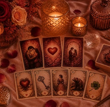 Consulta de tarot e baralho cigano do amor por WhatsApp com especialista experiente em amor