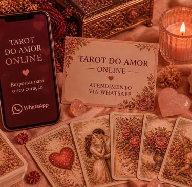 Consulta de tarot do amor online pelo WhatsApp com atendimento especializado
