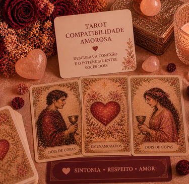 Consulta de tarot para compatibilidade amorosa de casal online.