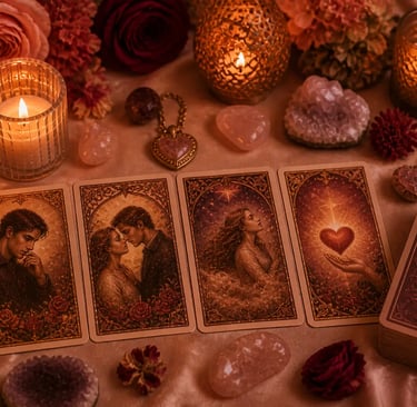 Leitura de tarot do amor para descobrir se ele pensa em você, a frequência dos pensamentos 