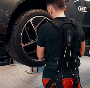 Egzoskeletai autoservisuose
