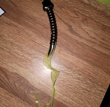 9" Snake Worm