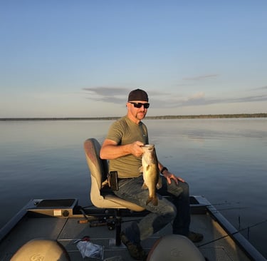 Matt caught a nice bass