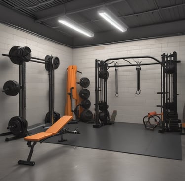 Close-up of neatly arranged shelves with clear containers and perfectly aligned items