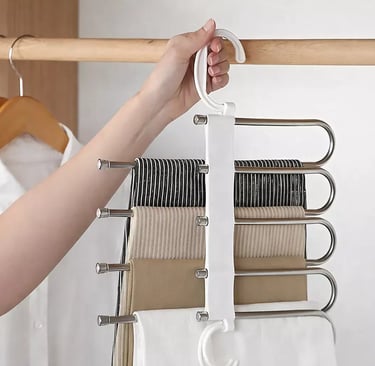 Cabide de roupas 5 em 1