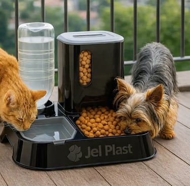 Dispensador de ração e água