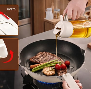 Dispenser de óleo e azeite