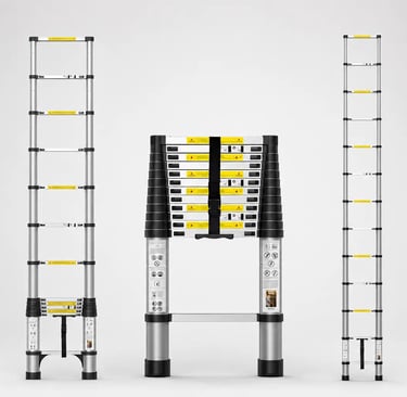 Escada telescópica
