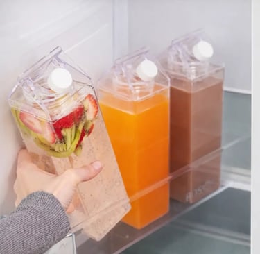 Garrafa de acrílico