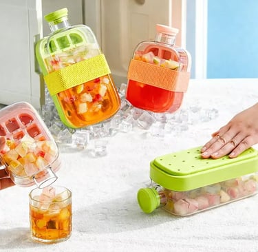 Garrafa forma de gelo