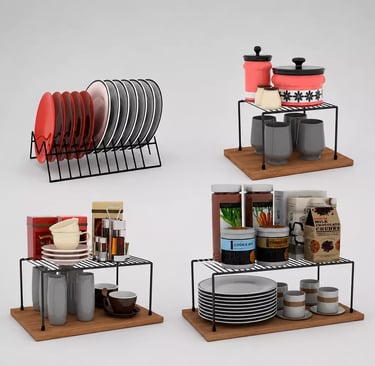Kit organizador para armário