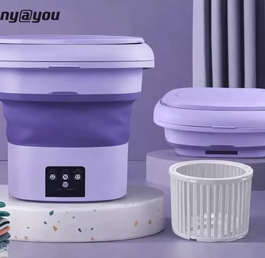 Mini máquina de lavar portátil