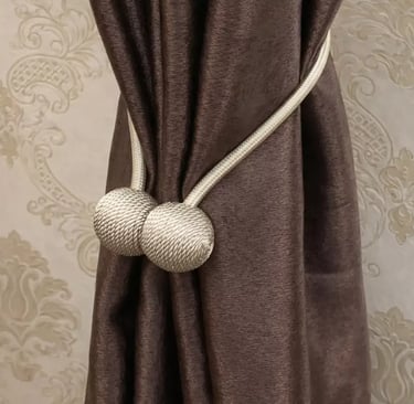 Prendedor magnético para cortinas