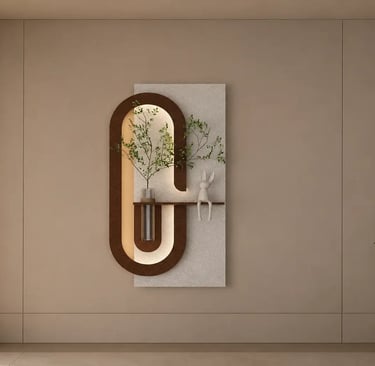 Quadro decorativo com LED