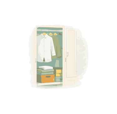 Armario que provoca olor a cerrado