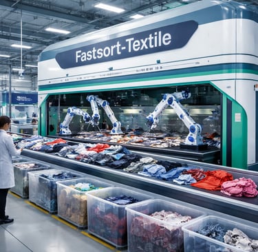 Fastsort‑Textile: IA para reciclar textiles a escala industrial en China