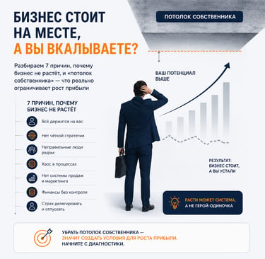 почему бизнес не растет