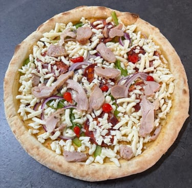 Pizza andalouse - Pizzeria El Delicioso Morcenx