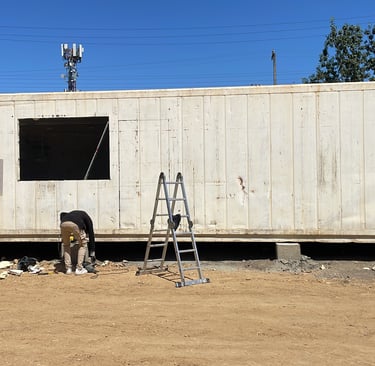 Construcción modular de escuela con contenedores de 40 pies en la V Región - Ciavatt