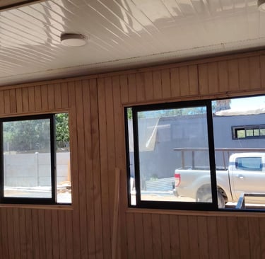 Terminaciones interiores para oficinas modulares de alta calidad - Constructora Ciavatt