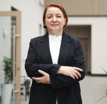 Yevheniia Hryhorieva – Spezialistin für Finanzbuchhaltung bei DSM Office Passau, zuverlässige Betreuung Ihrer Geschäftszahlen