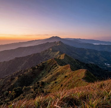 A beautiful sunrise as a sign of fresh starts