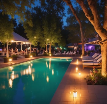 Cozy view of one of the upcoming cabins surrounded by green nature at Monte Kurumi Eventos.