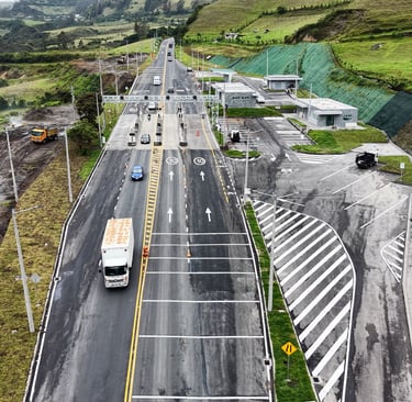 Peaje vía Calacalí 