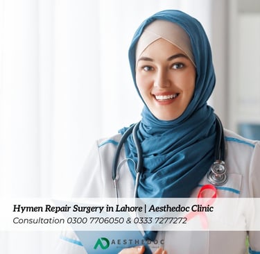Hymen Repair Surgery in Lahore