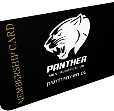 Panther Men private Club - Membership Card