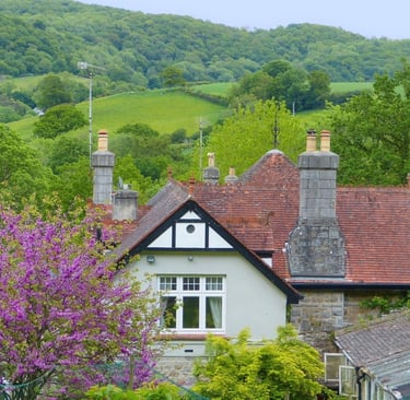 Tower Lodge , Forder Gardens.