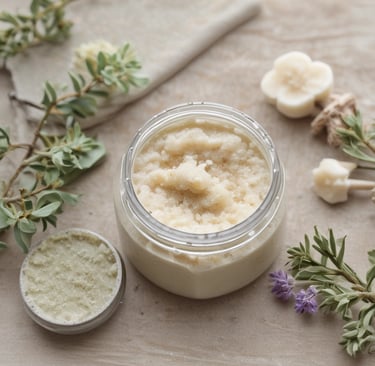 Container of powdered sugar with label.