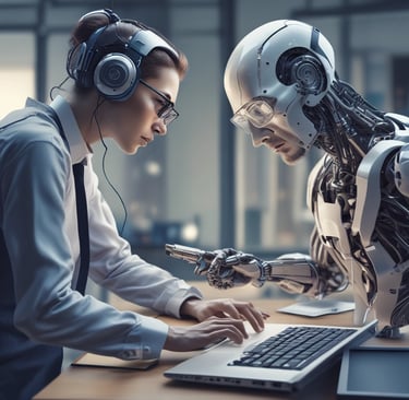 photo of white staircase