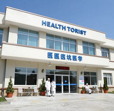A welcoming clinic entrance with the Şifayol logo prominently displayed.