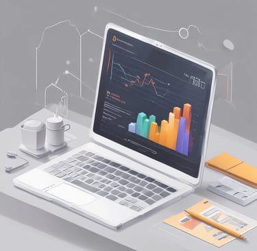 a close up of a computer screen with a blurry background