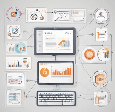 a close up of a computer screen with a blurry background