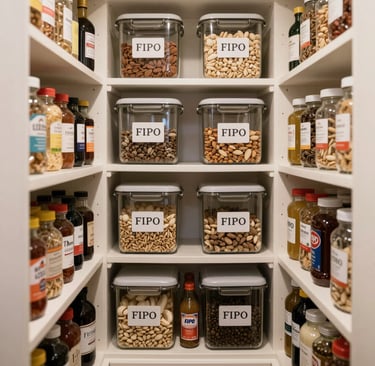 Close-up of a freshly polished marble countertop with gleaming gold accents in a high-end kitchen.