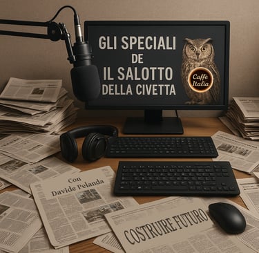 Il Salotto della Civetta di Caffè Italia. IL sociale raccontato da Davide Pelanda