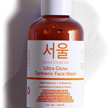 Seoul Ceuticals ultra glow turmeric face wash