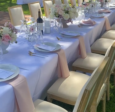 Las Vegas wedding reception coordinated by Neon Desert Events